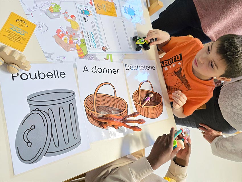 Atelier économie circulaire la vie d&rsquo;un jouet – ALSH